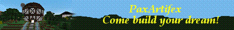 banner for PaxArtfex server