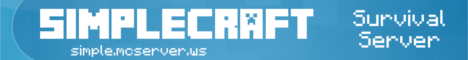 banner for Simplecraft server