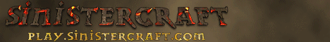 banner for SinisterCraft server