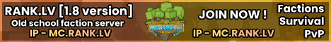 banner for MC.RANK.LV server