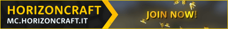 banner for HorizonCraft server