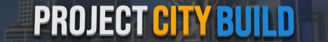 banner for Project City Build server