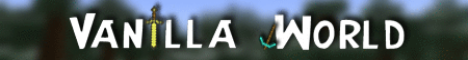 banner for Vanilla World server