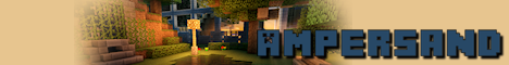 banner for Ampersand server