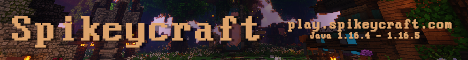 banner for Spikeycraft server