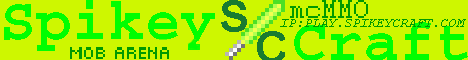 banner for SpikeyCraft server