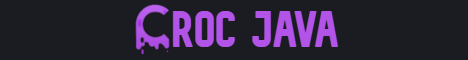 banner for Croc Java server
