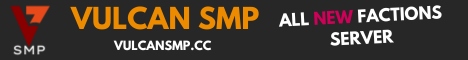 banner for Vulcan SMP server