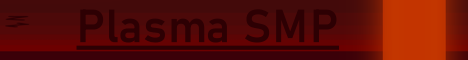 banner for Plasma SMP server