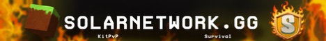 banner for Solar Network server