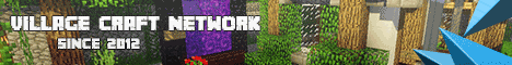 banner for Village Craft Network server