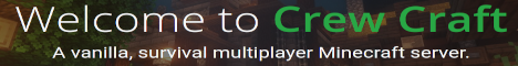 banner for Crew Craft server