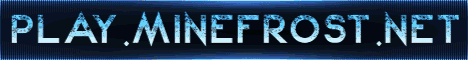 banner for MineFrost Network server