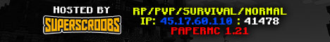 banner for SuperScroobs MC server