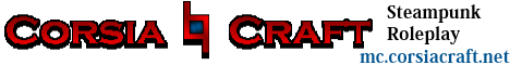 banner for Corsia Craft server