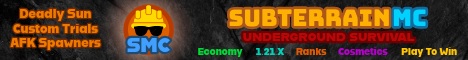 banner for Sub Terrain Mc server