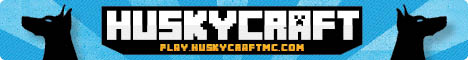 banner for HuskyCraft server