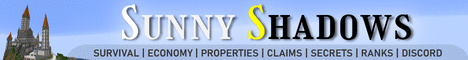 banner for SunnyShadows server