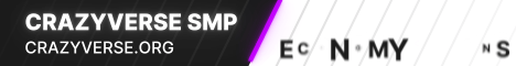 CrazyVerse SMP's banner