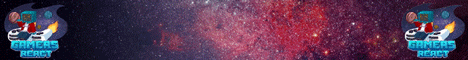 banner for Gamers React minecraft server