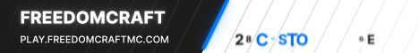 banner for FreedomCraft Network server