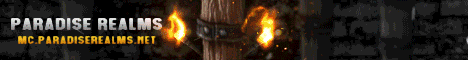 banner for Paradise Realms server