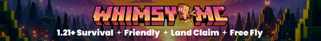 banner for WhimsyMC server