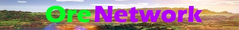 banner for OreNetwork server