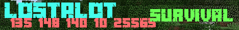 banner for LostALot server