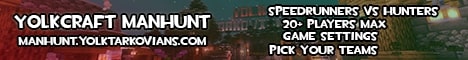 banner for Yolkcraft Manhunt server