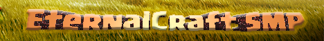 banner for EternalCraft SMP server