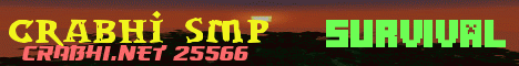 banner for Crabhi SMP server