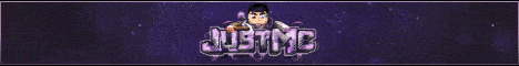 banner for JustMC Network server