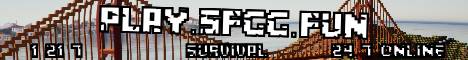 banner for San Francisco Minecraft server