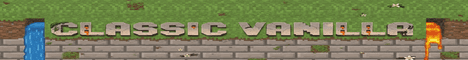 banner for Classic Vanilla server