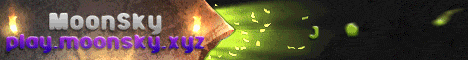 banner for MoonSky server
