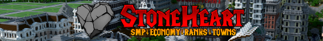 banner for StoneHeart server