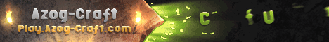 banner for AzogCraft server