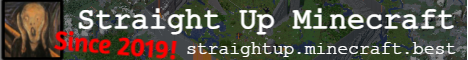banner for Straight Up server