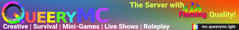 banner for QueeryMC server