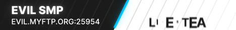banner for EVIL SMP server