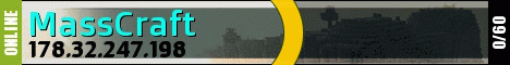 banner for MassCraft server