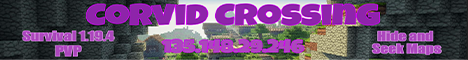 banner for Corvid Crossing server