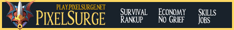 banner for Pixelsurge server