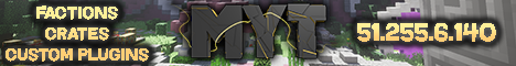 banner for MYTCraft server