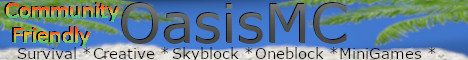 banner for OasisMC server