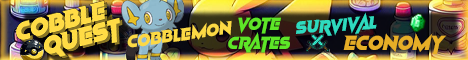 banner for CobbleQuest server