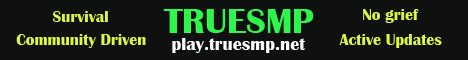 banner for TrueSMP server