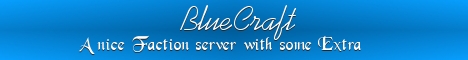 banner for BlueCraft server