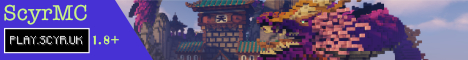 banner for ScyrMC server